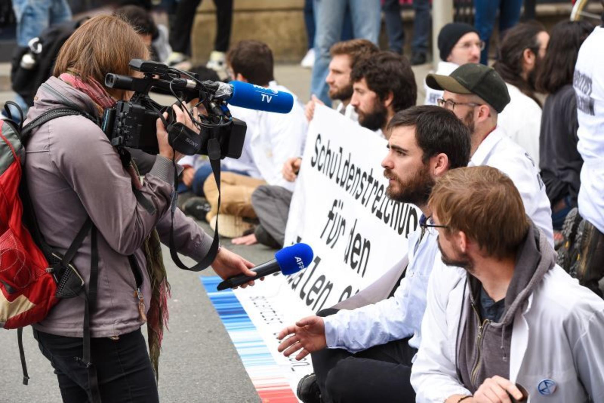Acción de Rebelión Científica en Alemania